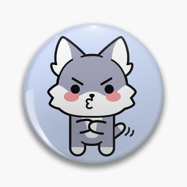 Item preview, Cute upset Wolfie designed and sold by TheHugWolf.