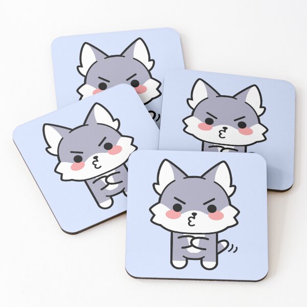 Item preview, Cute upset Wolfie designed and sold by TheHugWolf.