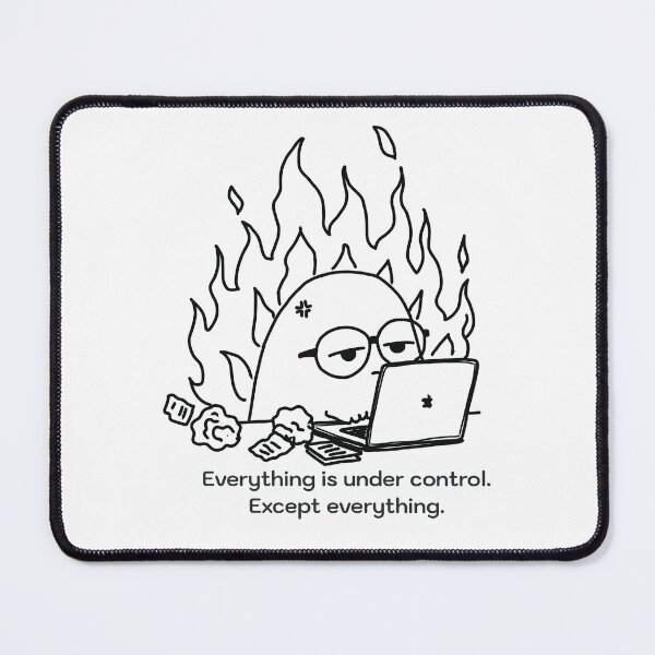 Item preview, Ghost Everything Under Control designed and sold by Almost Bored Studio.