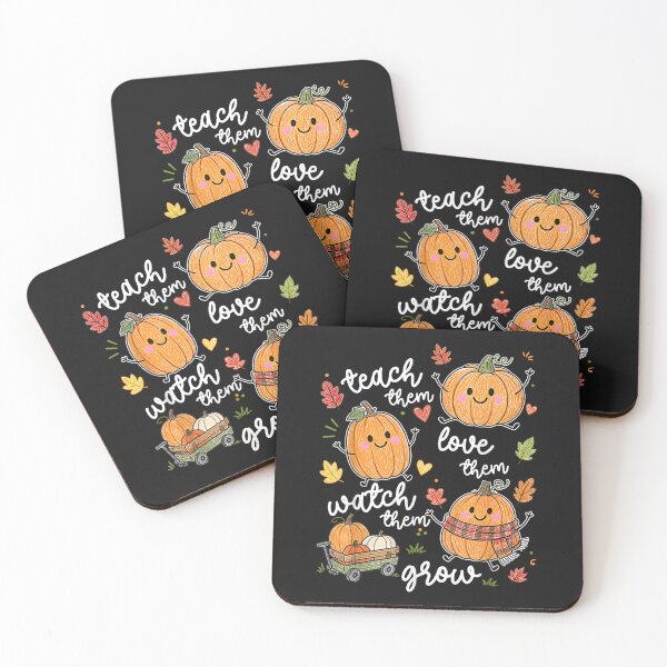 Item preview, Teach Them Love Them Watch Them Grow Pumpkin Fall Teacher designed and sold by FalliesBlink.