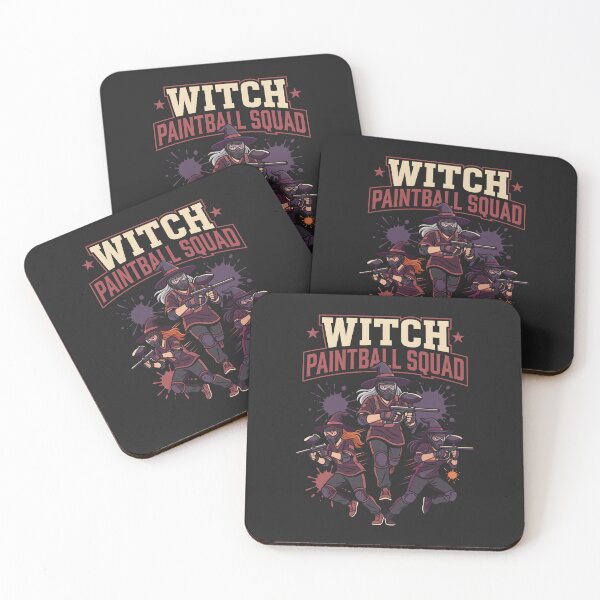 Item preview, Witch Paintball Squad Halloween Team Sports designed and sold by SplashTastic.