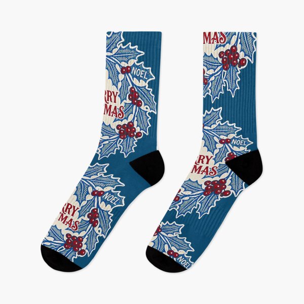 Item preview, Merry Christmas Vintage blue blue designed and sold by BessoChicca.