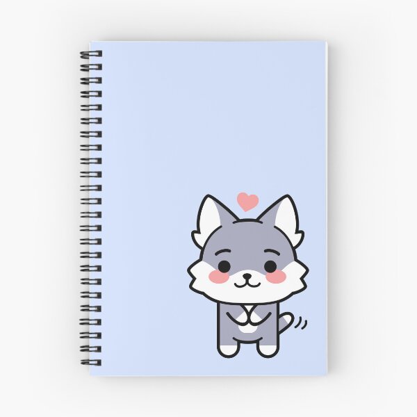 Item preview, Cute happy wolfie designed and sold by TheHugWolf.