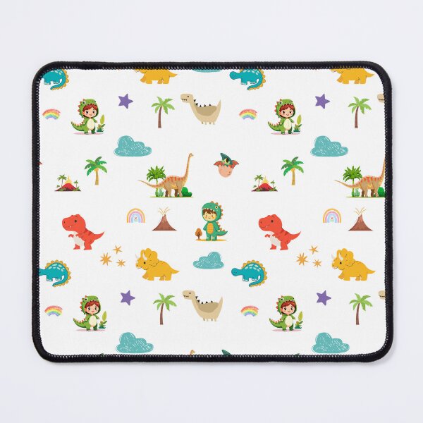 Item preview, cute dinosaur themed pattern designed and sold by Etitude.