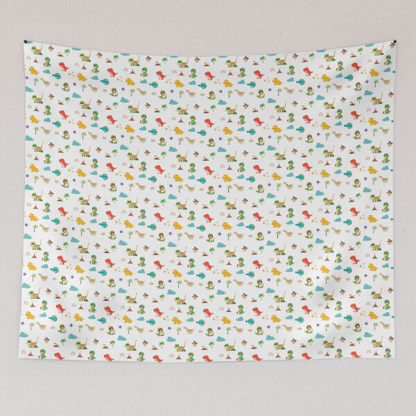 Item preview, cute dinosaur themed pattern designed and sold by Etitude.