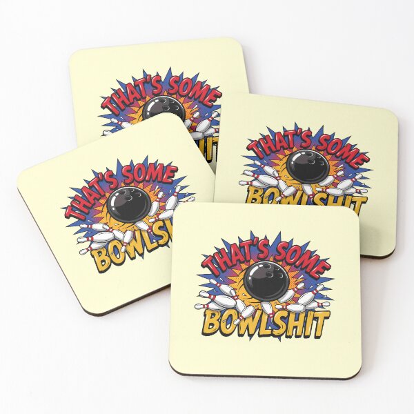Item preview, That's Some Bowlshit Funny Bowling Pun Bowling designed and sold by Redgiant87x.