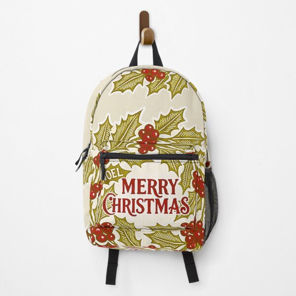 Item preview, Merry Christmas Vintage gold cream designed and sold by BessoChicca.