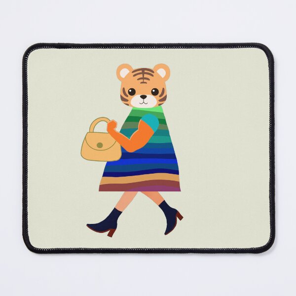 Item preview, Tiger in dress designed and sold by GasconyPassion.