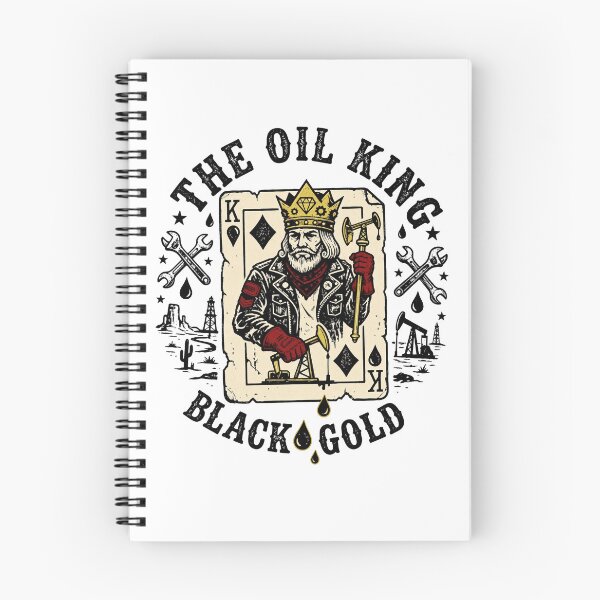 Item preview, Oil King Oilfield Black Gold Vintage designed and sold by ABD998.