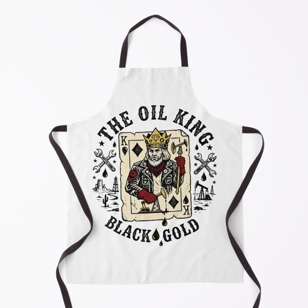 Aperçu de l'œuvre Oil King Oilfield Black Gold Vintage créée et vendue par ABD998.