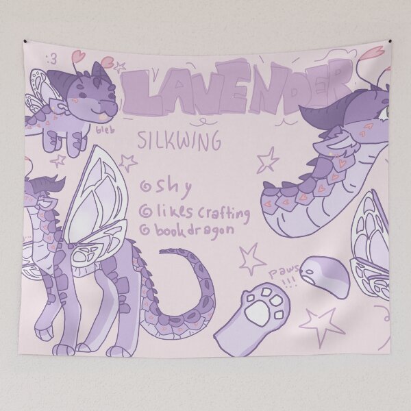 Item preview, LAVENDER REF SHEET !!! designed and sold by ColorfulCoyote.