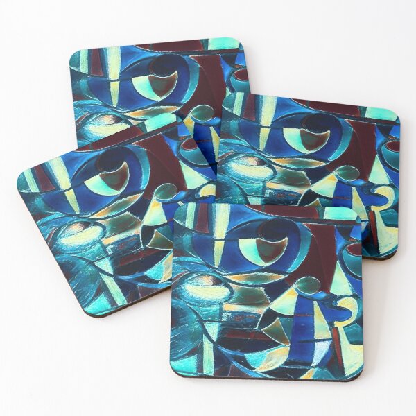 Item preview, Blue Geometric Dreams designed and sold by CyndiEpps.