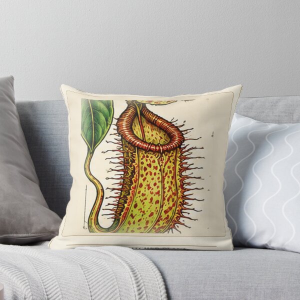 Item preview, Nepenthes Hamata – Rare Carnivorous Pitcher Plant Botanical Art designed and sold by nerdamus.