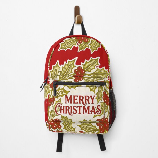Item preview, Merry Christmas Vintage gold red designed and sold by BessoChicca.