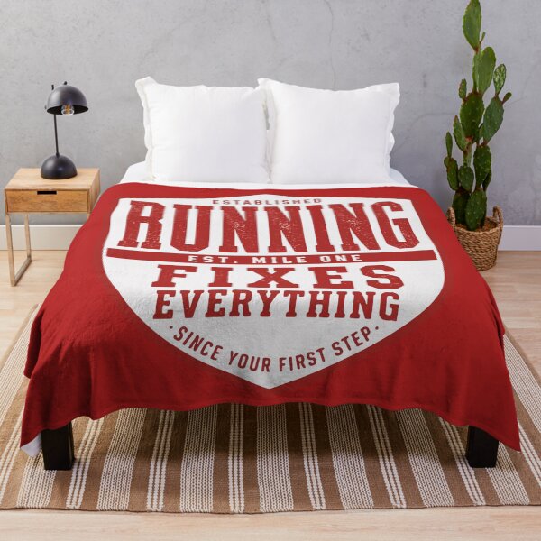 Item preview, Running Fixes Everything Athletic Vintage Badge designed and sold by fadilow.