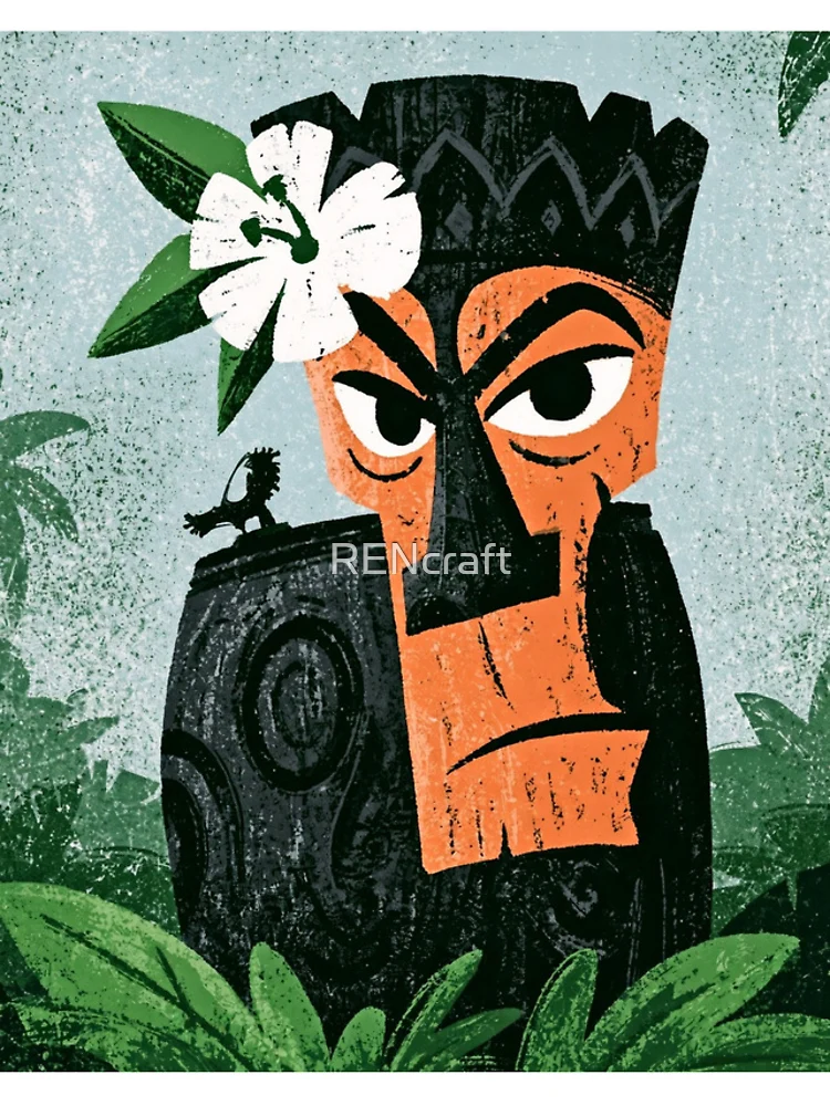 Thumbnail 4 of 4, iPhone Case, Tiki Expression designed and sold by RENcraft.