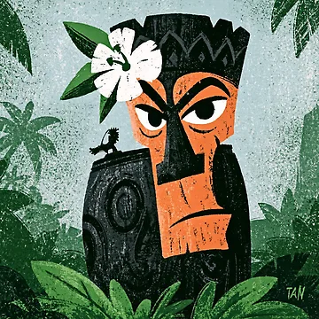 Artwork thumbnail, Tiki Expression by RENcraft