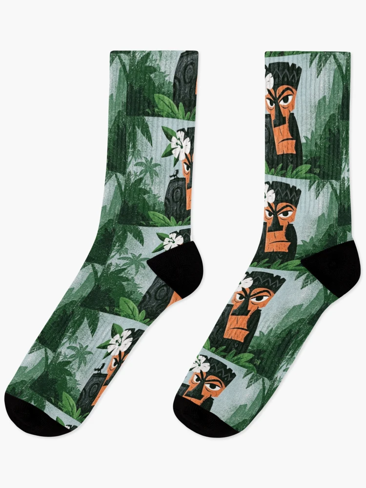 Thumbnail 1 of 5, Socks, Tiki Expression designed and sold by RENcraft.