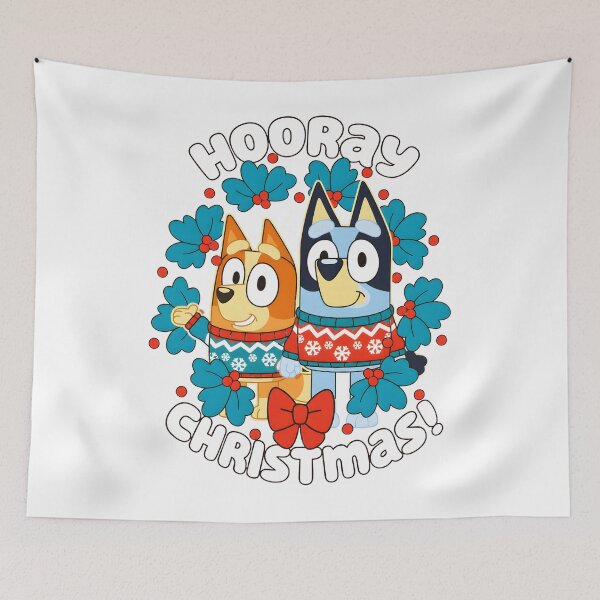 Item preview, Bluey Christmas Hooray Holiday designed and sold by Kleinpixel.