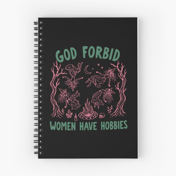Item preview, God Forbid Women Have Hobbie - Halloween Feminist Witch - Salem Witch 1692  designed and sold by stoltenbergy.