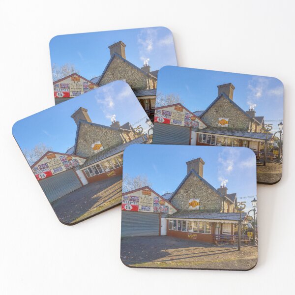 Item preview, Old Garage, Llanwrda with Vintage Motor Signs designed and sold by VnGphoto.