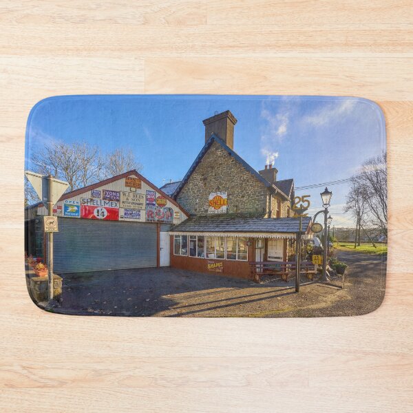 Item preview, Old Garage, Llanwrda with Vintage Motor Signs designed and sold by VnGphoto.
