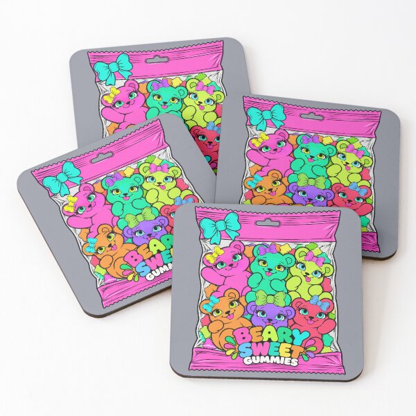 Item preview, Beary Sweet Gummies – Cute Colourful Gummy Bears designed and sold by Aimetoi.