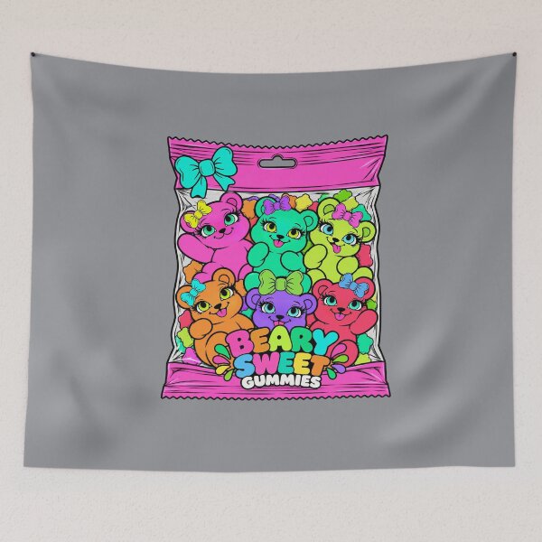 Item preview, Beary Sweet Gummies – Cute Colourful Gummy Bears designed and sold by Aimetoi.