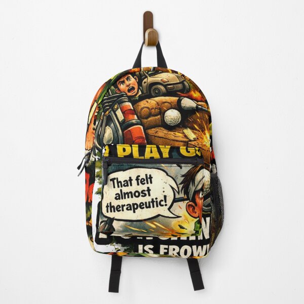 Item preview, Golf Rage Comic Style Design designed and sold by RMBPrintStudio.