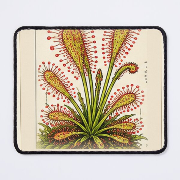 Item preview, Drosera Capensis Cape Sundew – Vintage Carnivorous Plant Illustration designed and sold by nerdamus.