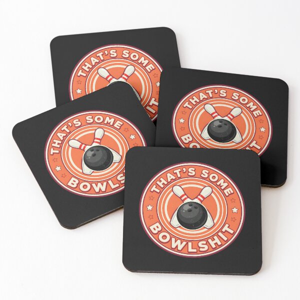 Item preview, That's Some Bowlshit Funny Bowling Pun for Sports Humor Lovers designed and sold by Redgiant87x.