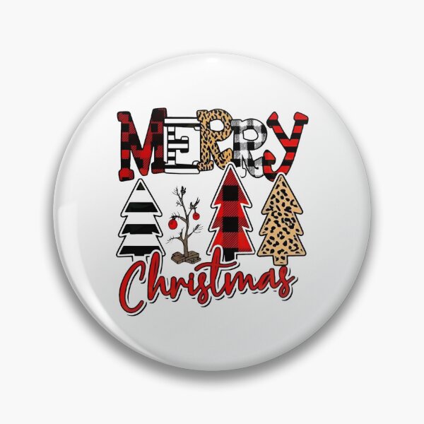 Item preview, Merry Christmas Plaid & Leopard Print Trees Holiday Design designed and sold by by2pals.
