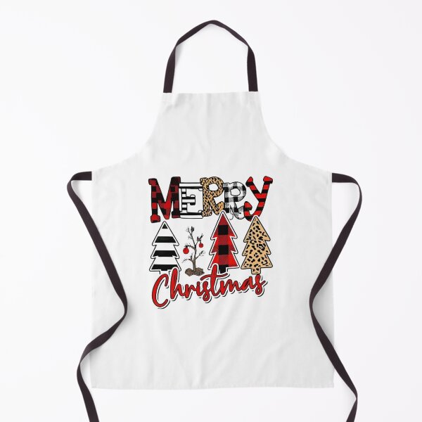 Item preview, Merry Christmas Plaid & Leopard Print Trees Holiday Design designed and sold by by2pals.