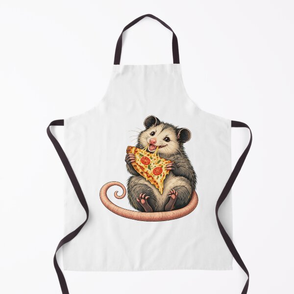 Item preview, Opossum Pizza Night - Cozy Food Lover designed and sold by cybersilverhand.