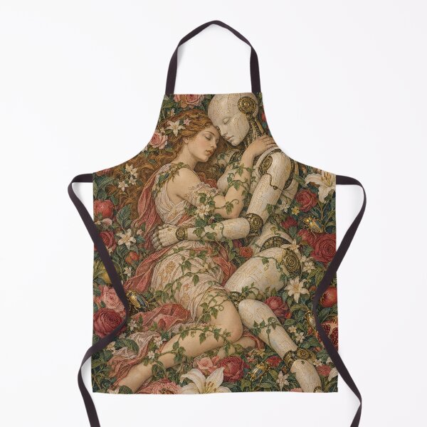 Item preview, Eternal Repose Cyber Renaissance Art Print designed and sold by DMarquiseArt.