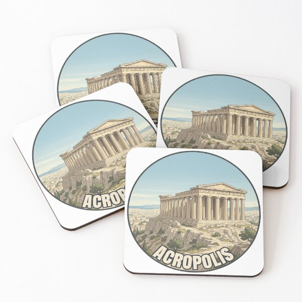 Item preview, Acropolis Travel Badge – Athens Greece Vintage Souvenir designed and sold by DesignMaxa.