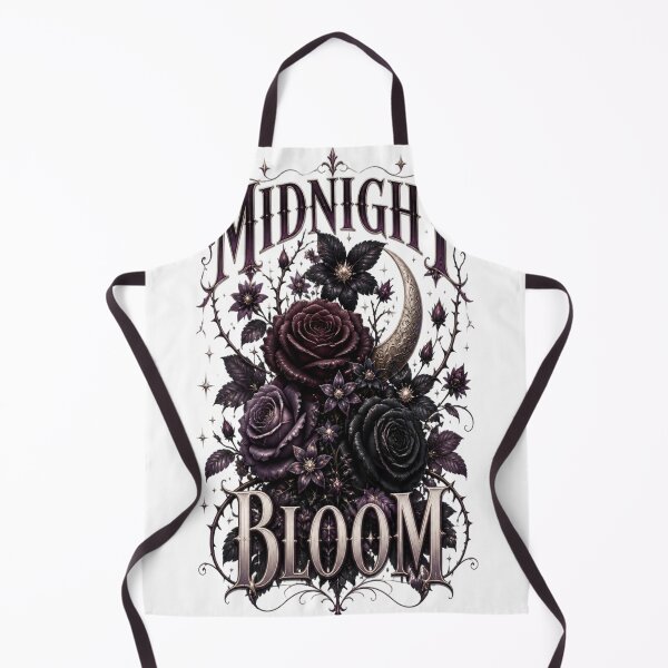 Item preview, Midnight Bloom – Gothic Floral Moon & Stars designed and sold by mo-carnival.