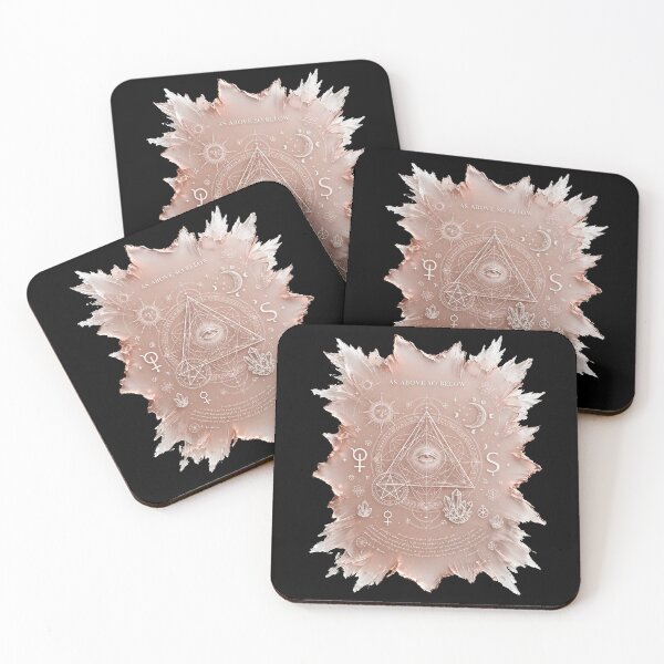 Item preview, As Above So Below Sacred Geometry Alchemy Art designed and sold by  One City Two Children Studio.