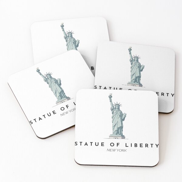 Item preview, Statue of Liberty Minimalist Illustration – New York USA designed and sold by DesignMaxa.