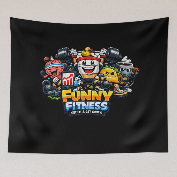 Item preview, Funny Fitness Apparel – Get Fit & Get Goofy designed and sold by StrongEveryDayStore.