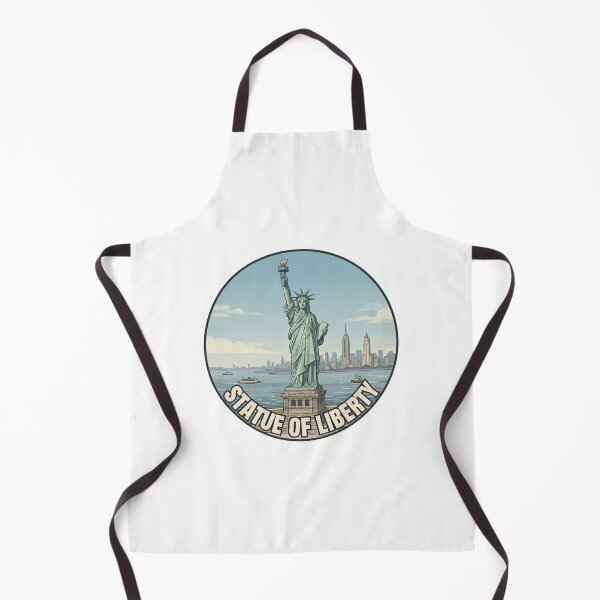 Item preview, Statue of Liberty Travel Badge – New York USA Vintage Souvenir designed and sold by DesignMaxa.