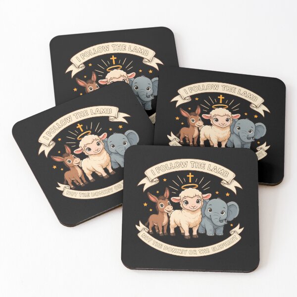 Item preview,  I Follow The Lamb Not The Donkey Or Elephant Christian designed and sold by Redgiant87x.