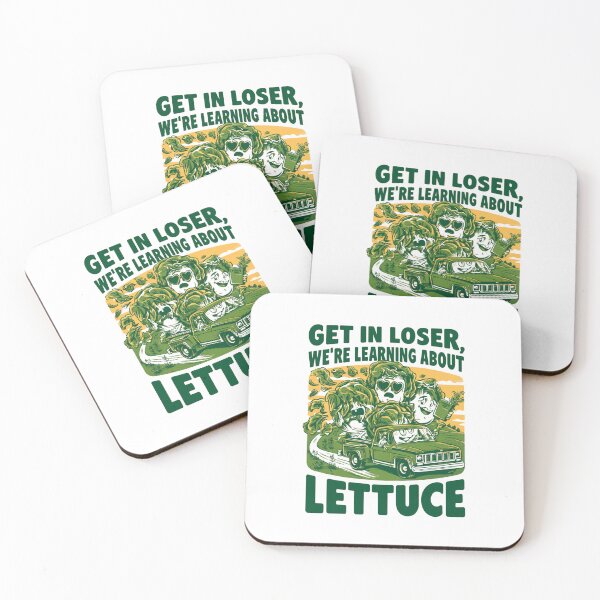 Item preview, Get in Loser We're Learning About Lettuce – Funny Gardening Shirt designed and sold by DyzioSupply.