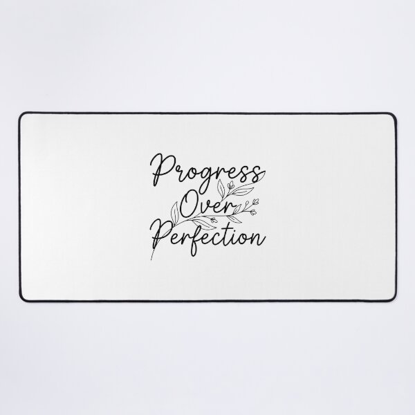 Item preview, Elegant Progress Over Perfection Minimalist Botanical designed and sold by pattman.