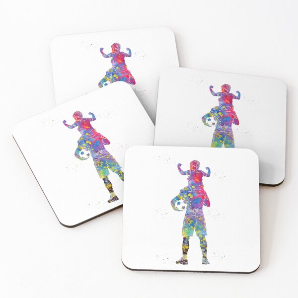 Item preview, Soccer Dad and Son Watercolor Art designed and sold by Liededrom..