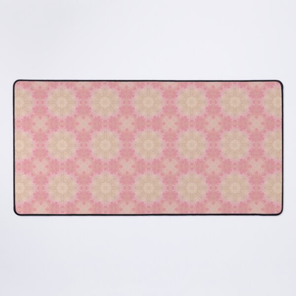 Item preview, Blush Pink Warm Sand Octagonal Tile Pattern Mandala - Throw Pillow designed and sold by ArithraStudio.