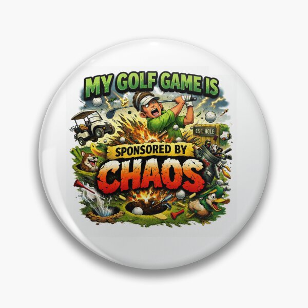 Item preview, Golf Chaos Sponsored Comic Design designed and sold by RMBPrintStudio.