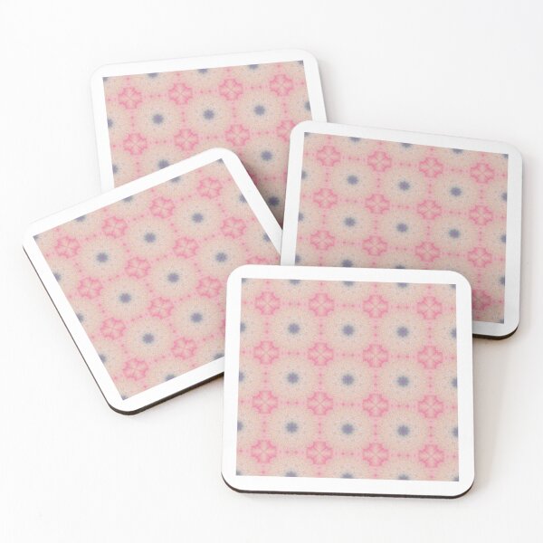 Item preview, Rose Pink Warm Sand Octagonal Tile Pattern Mandala - Throw Pillow designed and sold by ArithraStudio.