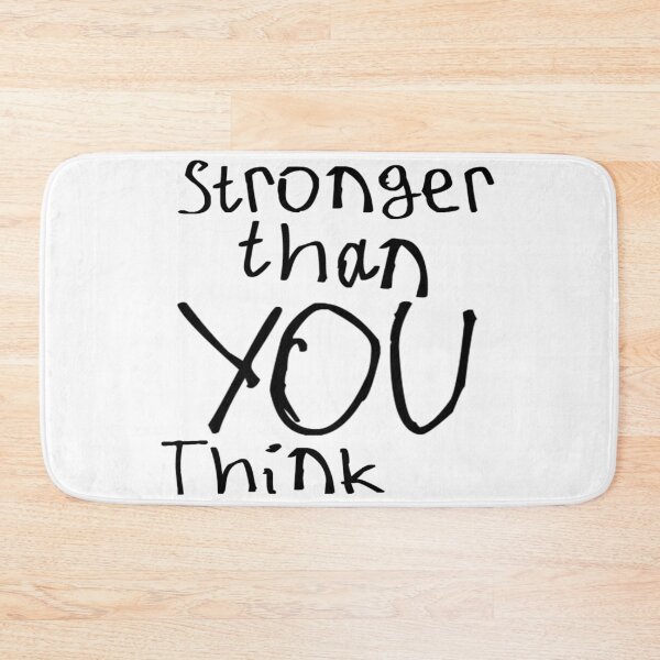 Item preview, Stronger than You Think designed and sold by kinpirks.