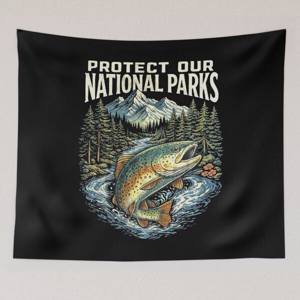 Item preview, Protect Our National Parks - Funny Halloween - Spooky Halloween Lover Outdoor designed and sold by Johnstudioart.